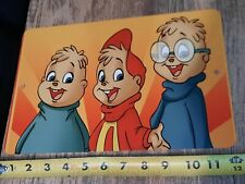 Alvin and the Chipmunks Retro 80s Cartoon 8x12 Metal Wall Sign picture