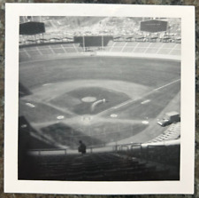 Vintage Photo Unknown Baseball Stadium 1950's picture