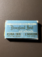 VINTAGE 1962 DISNEYLAND HOTEL and Restaurants Wrather Hotels Inc. Very Rare picture