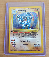 Machamp 8/102 Pokemon Card Base Set Holo Rare 1st Edition WOTC picture