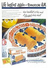 1946 Nabisco Shredded Wheat Vintage Print Ad Life Begins Again Tomorrow AM  picture