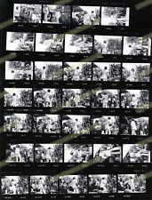 ROLLING STONES Hyde Park 1969 - PRO LAB ARCHIVAL CONTACT PHOTO (11