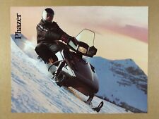 1986 Yamaha PHAZER Snowmobile Sales Brochure picture