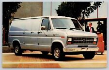 FORD 1986 Econoline Van - The Spacious One Promo Postcard (HLS) picture