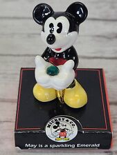 Disney May is a Sparkling Emerald Mickey Mouse Birthstone Enesco picture
