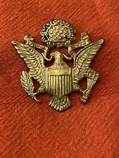 WWII   USAF Eagle Pin  Hat Badge As Is 2 1/2” picture