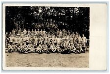 c1914-1918 WWI German Army Military Regiment View Germany RPPC Photo Postcard picture