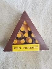 Starbucks Coffehouse Peg Pursuit Games Bamboo Wood Base picture