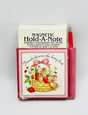 Mouse Mice Magnetic Hold-A-Note W/ 200 Sheets Of Paper Olympia Sales NOS picture