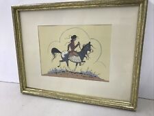 ROBERT CHEE NATIVE AMERICAN PAINTER 1937-1971 Woman On Pony #163 1st Printing picture