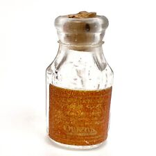 1912 Miniature Owens Oval Glass Bottle The Smallest Ever Blown Automatic Machine picture