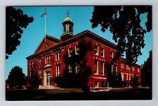Whitman MA-Massachusetts, Town Hall, Antique, Vintage Souvenir Postcard picture