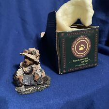 Vintage Boyds Bears Bearstone Collection Otis The Fisherman 2249-06 Figurine picture