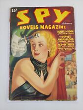 Spy Novels Pulp Magazine February 1935 Canadian Edition - First Issue picture
