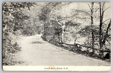 Wilton, New Hampshire - Forest Road - Vintage Postcard - Posted picture