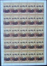 1908 LOCOMOBILE OLD SIXTEEN Car 50-Stamp Sheet (1986 Nanumea TUVALU) picture