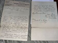 Antique German American League Brooklyn NY Resolution: McKinley Assassination picture