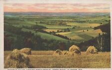 Bostwick Valley near La Crosse, Wisconsin - posted litho picture