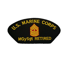 U S MARINE CORPS USMC MGySgt RETIRED MASTER GUNNERY SERGEANT MASTER GUNS picture
