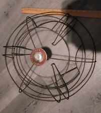 Vintage Antique Westinghouse Metal Fan Blade Cage Guard with badge 18inc picture