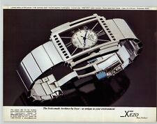 2007 Xezo Limited Edition Architect Watch Art Photo Vintage Magazine Print Ad  picture