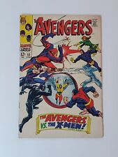 Avengers #53 Fine ( Marvel 1968 ) Avengers vs The X-men picture