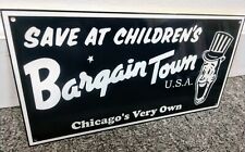 Bargain Town USA ...Toys R Us Sign .. defunct Chicago Store Bargaintown picture