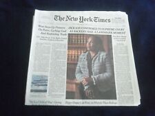2022 APRIL 8 NEW YORK TIMES - KETANJI BROWN JACKSON CONFIRMED TO SUPREME COURT picture