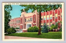 Hickory NC-North Carolina, Lenoir Rhyne College, Antique Vintage Postcard picture
