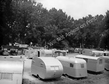 1948 Trailer Camp, Rapid City, South Dakota Vintage Old Photo Reprint picture
