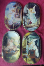 Set of  4 - 1995 Von Annaburg Bradford Exchange - Angel Decorative Plates W/Box picture