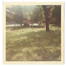 Vintage Photo Milford Connecticut CT Beach House Shed 1966 Boat Kodak Snapshot picture