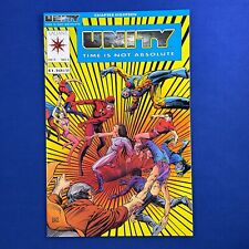 Unity #1 Time is Not Absolute Valiant Comics 1992 Crossover Finale picture