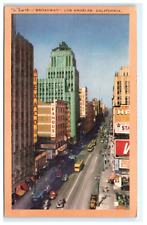1952 City Of Los Angeles CA California Early Postcard picture