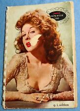 VTG WW2 Esquire's Date Book 1944-45 GI Edition...Vargas Art & Hollywood Pinups picture