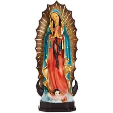Religious Statue, Our Lady of Guadalupe Figurine, Christian Decor (12 Inches) picture
