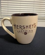 Hershey s Chocolate Cream & Brown Coffee/Hot Chocolate Mug 16 oz picture
