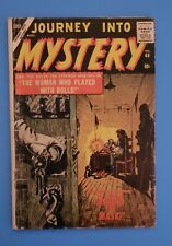 Journey into Mystery #48 Pre-Hero Marvel Silver Age Horror Comic 1957 GD picture