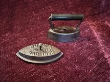 antique  small sad iron 4 1/4