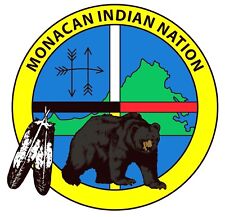 Monacan Indian Nation Self-adhesive Vinyl Decal picture