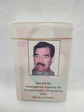 Iraq Most Wanted 2003 Playing Cards Sealed picture