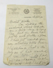 The Grand Hotel Tsingtao China Letter to Korean Missionary Ms George Jones c1930 picture