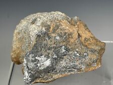 LARGE NATIVE ANTIMONY NUGGET- ERSKINE CREEK, KERN CO., CALIFORNIA- RARE 464 GR picture