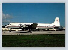 Aviation Airplane Postcard Aero Venezuela Airlines Airways Douglas DC-6B D8 picture