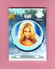 2019 BENCHWARMER BRITTANY HERERRA HOLIDAY ARCHIVE INSERT CARD #08/10 EX. picture