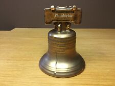 Philadelphia Heritage Bicentennial Whiskey Decanter LIBERTY Bell Gold (Mar32) picture