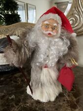 Nordic Scandinavian Santa Claus With Real Fur picture