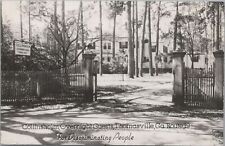 RPPC Postcard Collinsholm Overnight Guests Thomasville GA  picture