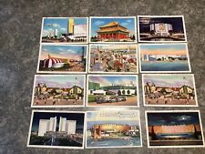 Lot of 24 ~ Vintage Postcards Chicago Worlds Fair 1933 1934 Century of Progress picture
