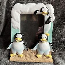Sea World Penguin Photo Frame, stand-up, Holds 3x5 Photo picture
